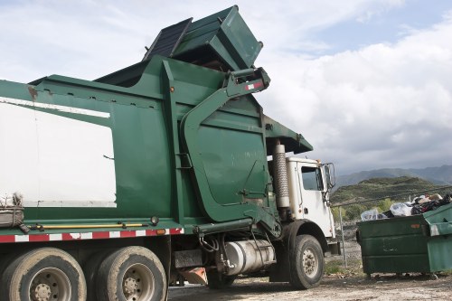 Recycling process in action in Waltham Forest